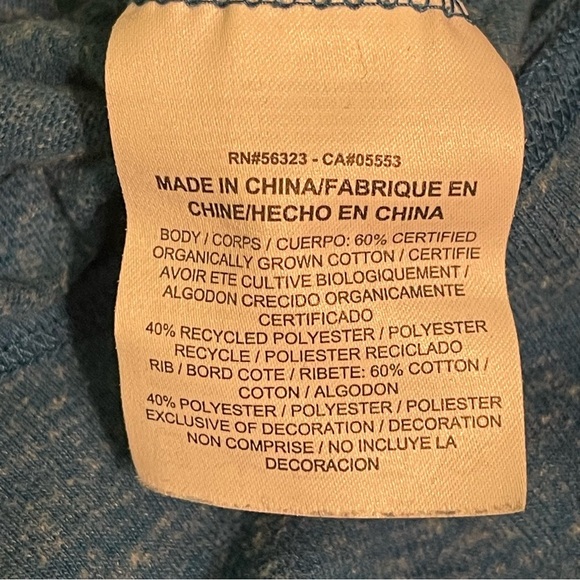 Nike Blue Just Do It Long Sleeve Sweatshirt Women’s XS - Picture 7 of 8